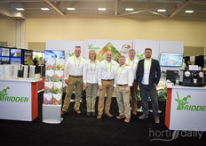 The team with Ridder & their North American partners, Mark van der Ende with Acrobat Projects