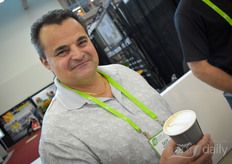 And so did Guy Totaro with Mucci Farms, as his Svensson coffee of course had the Mucci logo on top.