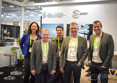 That's some serious smiles from the JV Energy Solutions team! Anneke Scholtes, Henry Friesen, Jan Voshol & Wilco Voshol. 