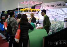 Heliospectra hardly had a moment to eat lunch or grab a coffee! 