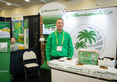 Dave Wilding with Milenniumsoils Coir.