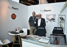Kevin Strickland and Jim Rearden of BioTherm were excited to meet new possible customers at the show.