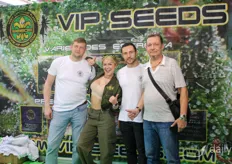 Sasha, Dasha, Aaron and Vladislav of VIP Seeds.