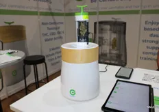 The GemmaCert device, which allows users to test their cannabis’ potency and composition