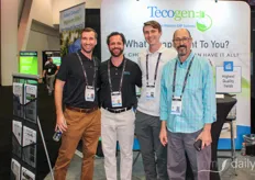 Stephen Lafaille, Elliot Rogers, Dalton Alaben and Jeff Glick of Tecogen