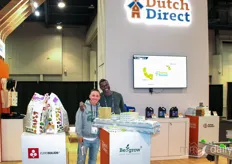 Jason West and Reggie Bingham of Dutch Direct, a commercial hydroponic supplier