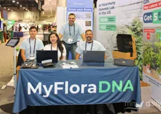 Jonathan Hollin, Adreanna Aguilar, Angel Fernandez and Matthew Which of MyFloraDNA