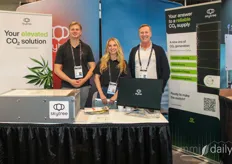 It was the first time at MJBizCon for Ot Messemaker, Camille Hanna and Rob van Straten of Skytree