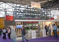 Logiqs had the highest booth of Hall 8