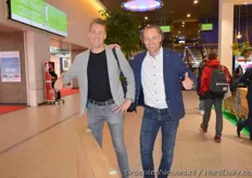 Thursday ... at the end of the day .. going home. Sander Zuidgeest and Wouter Steenks (Steenks Services) may look to three succesfull days at GreenTech
