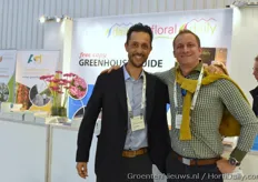 Meeting up with friends: Pharis Rico (Plantanova and Horticonnect.NL) & Nicolas Hernalsteen, Terrabiotec