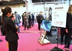 A lot of attention for the winner of the GreenTech Innovation Award!!
