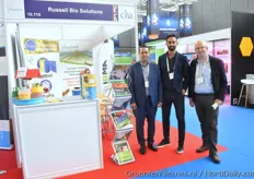 Soliman Masaoudi & Hussein Fawzi with Russel Bio Solutions being visited by Meindert with Bioline