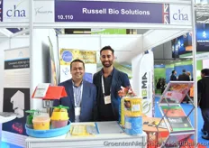 Soliman Masaoudi & Hussein Fawzi with Russel Bio Solutions