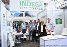 And together, united as INDEGA, welcoming visitors from the German horticultural industry