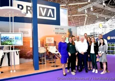 A part of the Priva team. Their booth was visited continuously by people interested in horticulture in general, climate control or water solutions specifically.