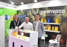 The men of Greenvass keep smiling, even after three days of exhibiting.