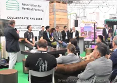 The Association for Vertical Farming hosted a popular stage.