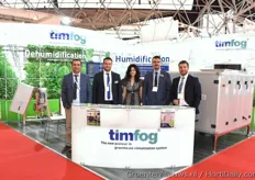THe Timfog team complete with their solutions for humidification & dehumidification!