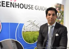 Manuel Madani promoting the Horti Asia (August, Thailand) for VNU exhibitions Asia