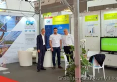 And the team photo in the greenhouse: Renaud Josse – CEO CMF Groupe, Corenthin (Félix) Chassouant, Area Manager CMF Asia-Pacific & Eric Laget – Sales Manager CMF Groupe