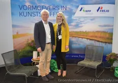 Theo Regeling and Emmelien Regeling stand at the Greentech for the first time this year. They want to get more fame in the sector.