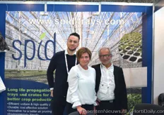 The team of SPID Trays: Mickael Lescoet, Sandrine Quenea & Bernard Le Blastier