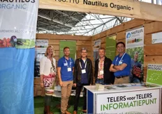 Ingrid Veeman (Telers voor Telers), Coers Lamers (Nautilus Organic), Fons en Jac Verbeek (Bio Verbeek, member of Nautilus) and Hein Wolff (Nautilus Organic).