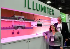 Illumitex represented by Staci Young & Joel Enne , showing the HarvestEdge line.