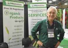 Jorge Moreno with JH Biotech offers a vary of organic products