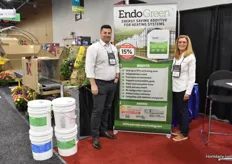 Wesley Martin & Judy McWhorter with EndoGreen, claiming to offer up to 15% on the heating costs