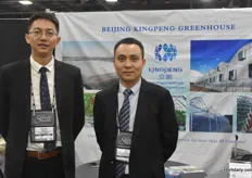 Ning Wang & Liang Qi with Beijing Kingpeng Greenhouse, doing more and more businesses in the US