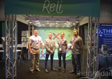 Michael Parker, Mike Grudzien, Ashley Love and Phil Morton of Reli Growsystem