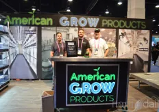 Frank Howa, Jesse Burnett and Scott Barnett with American Grow Products