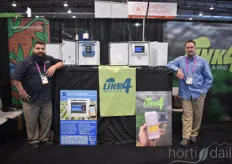 John McGuire & Jeff Gibson with Link4 Greenhouse Controls, developer of a all-in-one grow room controller.