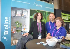 Cora Perez, Ascensión Urquidez & Tina Ziaei with Bioline AgroSciences. Biological crop control is not as big a topic in the cannabis industry as in the hydroponic vegetables at the moment, but since the rules are very strict its importance is expected to grow.