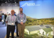 Paul Golden & Greg Ellis with Nexus Greenhouse Systems