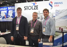 Jelle Boeters and Theo Stolze with Stolze Agro Int, sharing a booth with Jason Kamphuis with Prins USA and unitedly offering turn-key solutions to the industry.