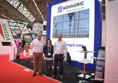 Diana Fernandez with Agragex visits Antonio Gonzalez Bernabeu & Pascual Miralles with Novagric, the brand of Novedades Agricolas.