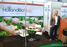 Arjen de Haan at HollandBioProducts. The BioPlug is but one of the products in the assortiment, and since the focus has really been put on fabricating sustainable products only, the word 'Bio' has recently been added to the company's name.