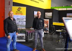 Hans de Vette and Henk Bot at allround horticulture supplier De Vette BV
