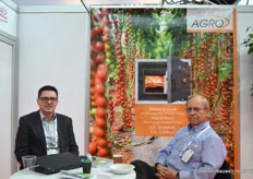 Andreas Roskam and Burkhard Luedke from Agro Forst and Energietechnik GMBH