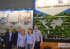 Not the whole team of Alumat Zeeman at GreenTech, but a substantial part of it. Tim Kreuger, Bert Strikkers, Zenja Koene, Carolien Hanemaaijer and Gijs Solleveld.