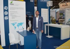 Jörgen Bartels (Anima Trading) at the Priva partners booth