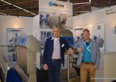 Wim Esselink and Wout Spanjers of Elpress see a continuously rising interest in hygiene in horticulture resulting in a lot of questions about cleaning systems and hygiene locks.