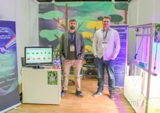 Evgeny Gubin and Tim Schafer of Crocus Labs. The company develops energy efficient LED lights