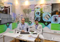Petar Basoski and Dragoljub Basoski of OzonAir, the Macedonian company makes HVAC solutions for growers 