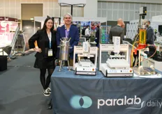 Rebecca Allen-Tapp and Julian Sanchez-Ballesteros of Paralab