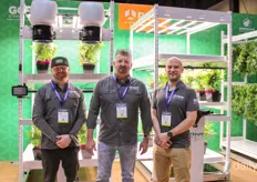 Anders Peterson, Tom French, and Brian Tatrow of Pipp Horticulture