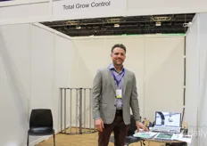 Toby Garcia of Total Grow Control, which offers autonomous agriculture tech and cultivation design solutions